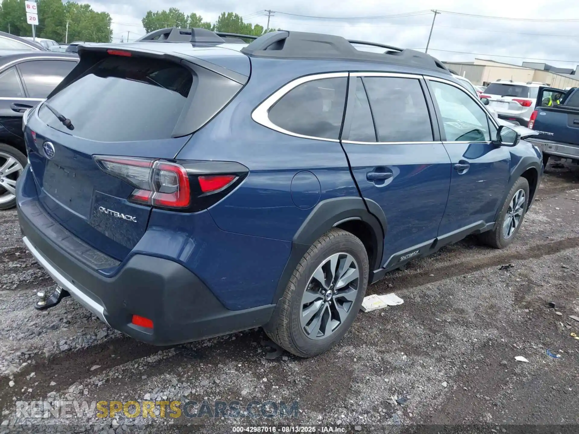 2 Photograph of a damaged car 4S4BTANCXR3163304 SUBARU OUTBACK 2024