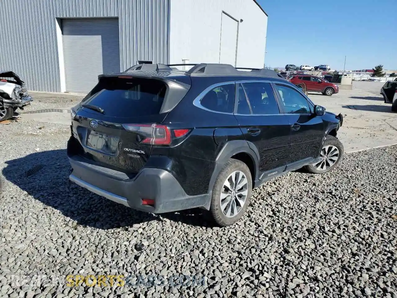 3 Photograph of a damaged car 4S4BTANCXR3169524 SUBARU OUTBACK 2024