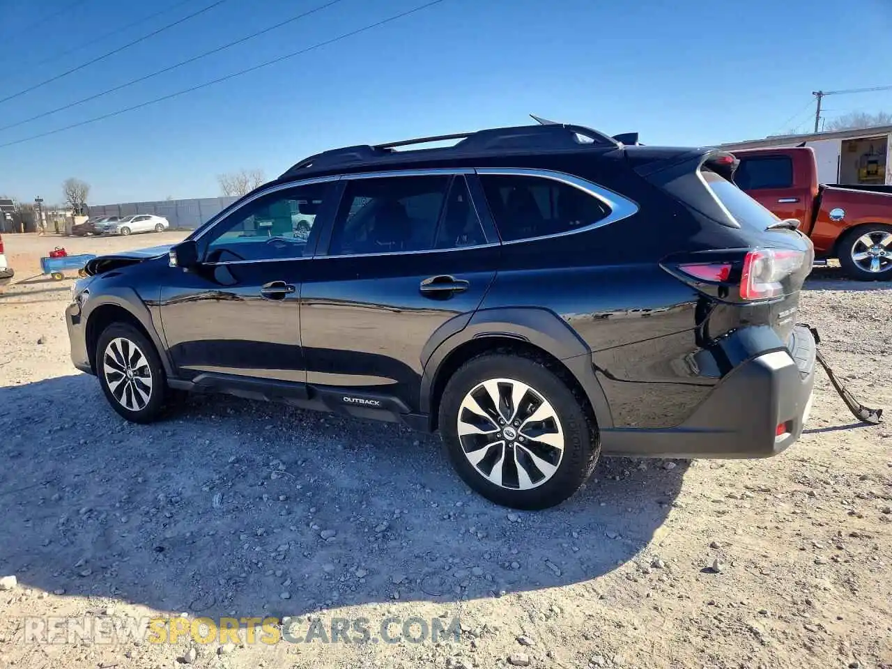 2 Photograph of a damaged car 4S4BTANCXR3174660 SUBARU OUTBACK 2024