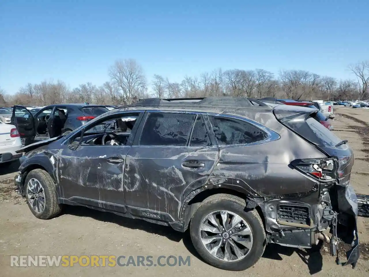 2 Photograph of a damaged car 4S4BTANCXR3197145 SUBARU OUTBACK 2024