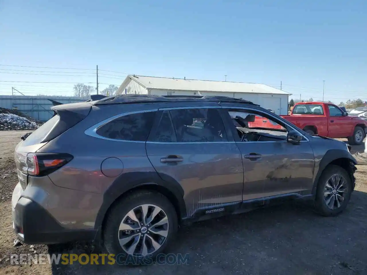 3 Photograph of a damaged car 4S4BTANCXR3197145 SUBARU OUTBACK 2024