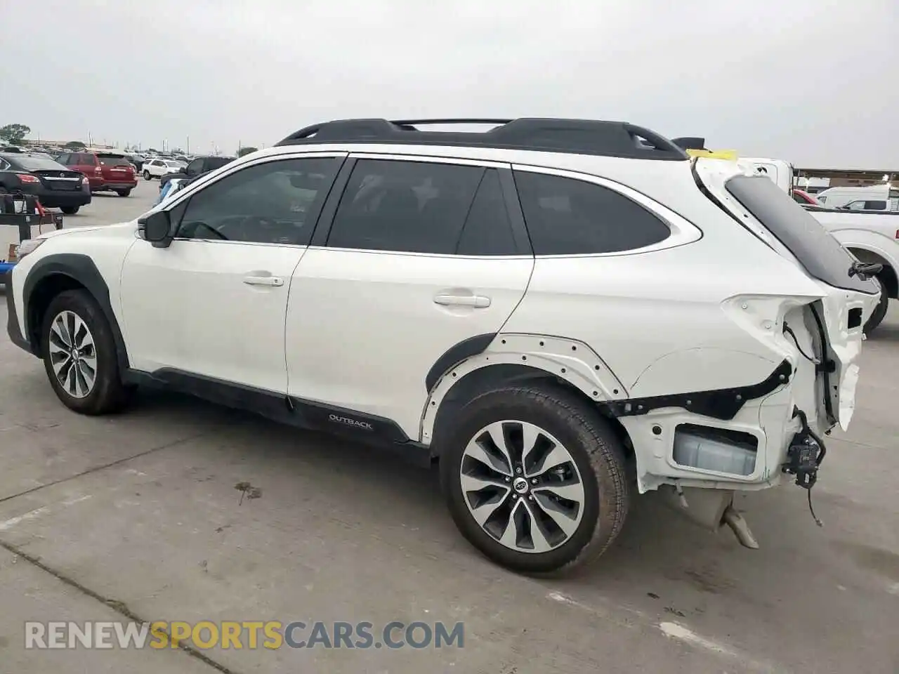 2 Photograph of a damaged car 4S4BTANCXR3209858 SUBARU OUTBACK 2024
