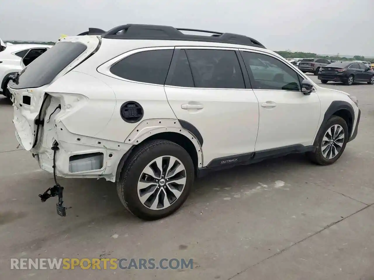 3 Photograph of a damaged car 4S4BTANCXR3209858 SUBARU OUTBACK 2024