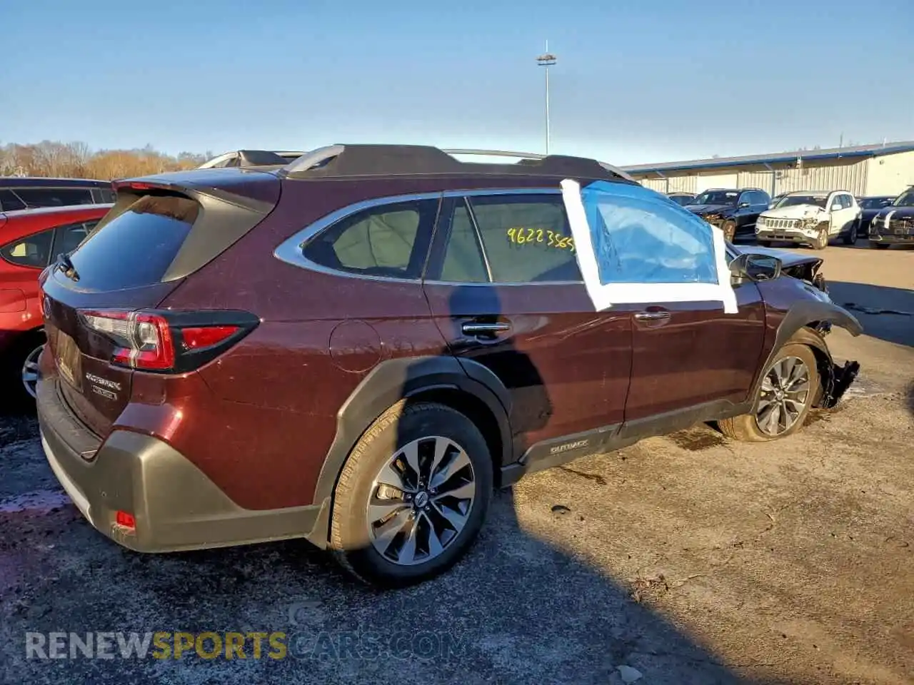 3 Photograph of a damaged car 4S4BTAPC0R3133712 SUBARU OUTBACK 2024