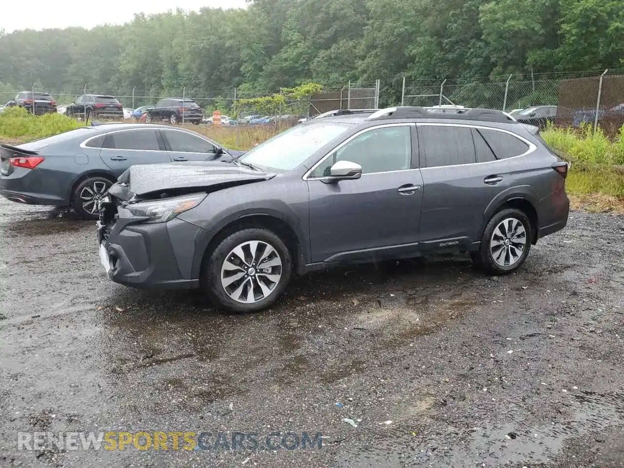 1 Photograph of a damaged car 4S4BTAPC0R3206030 SUBARU OUTBACK 2024
