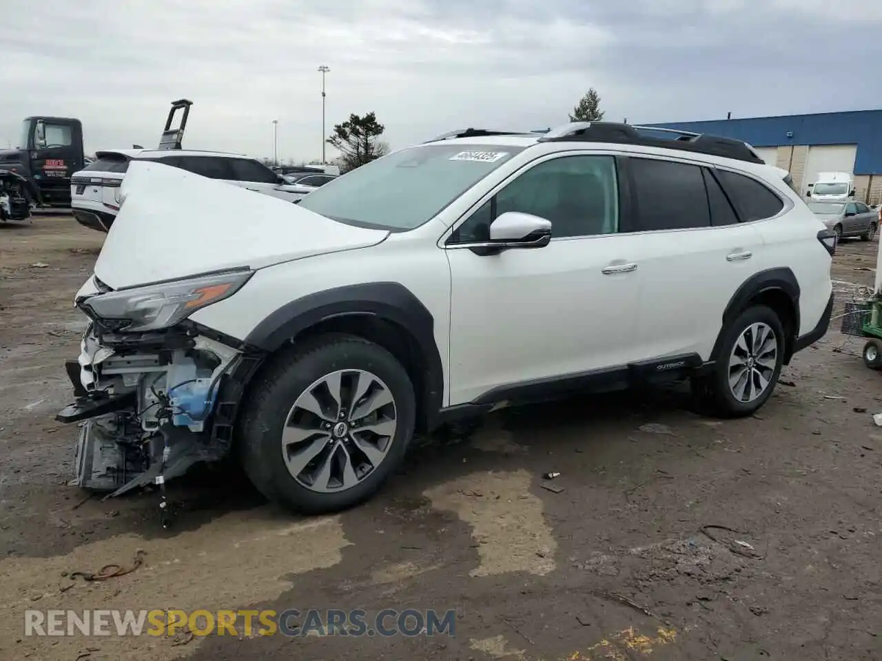 1 Photograph of a damaged car 4S4BTAPC3R3183567 SUBARU OUTBACK 2024