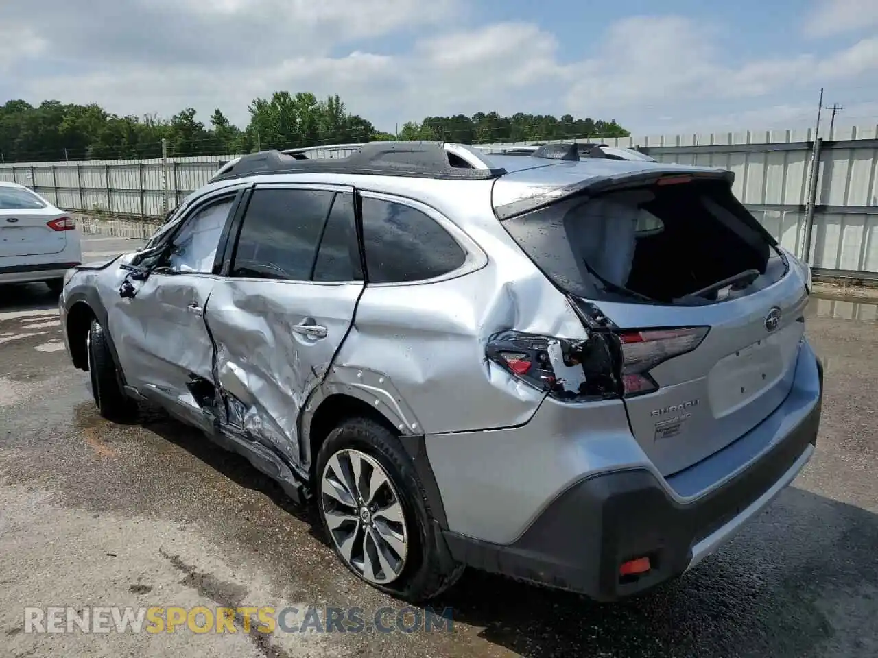 2 Photograph of a damaged car 4S4BTAPC3R3295544 SUBARU OUTBACK 2024