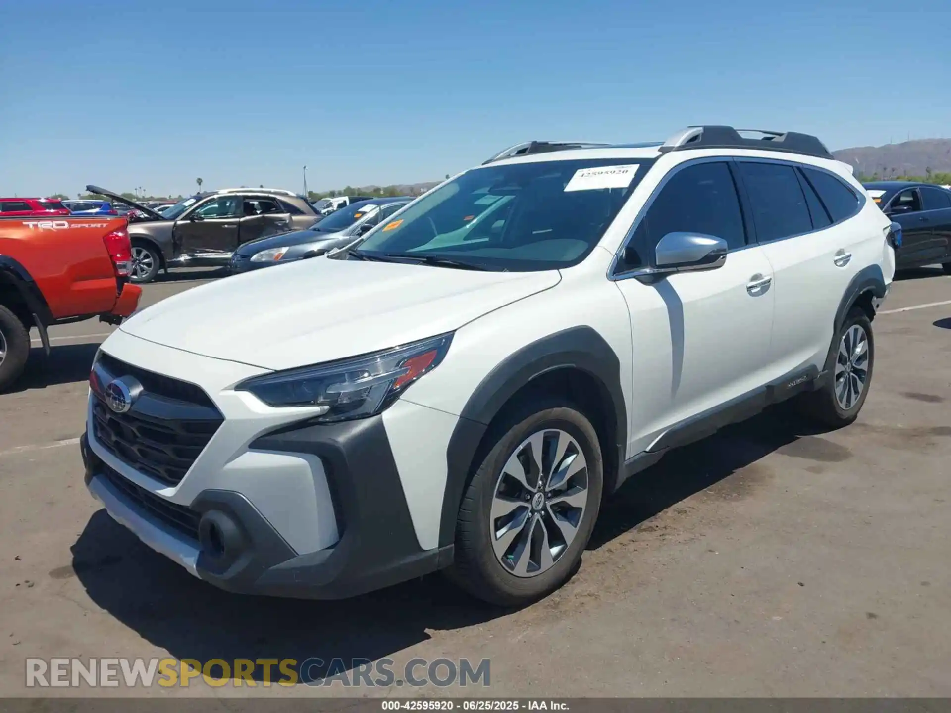 2 Photograph of a damaged car 4S4BTAPC4R3142011 SUBARU OUTBACK 2024