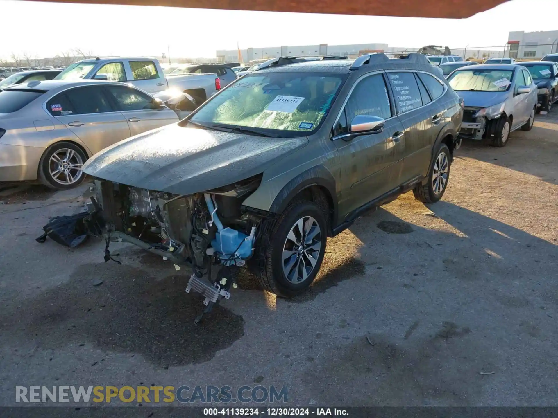 2 Photograph of a damaged car 4S4BTAPC4R3154773 SUBARU OUTBACK 2024