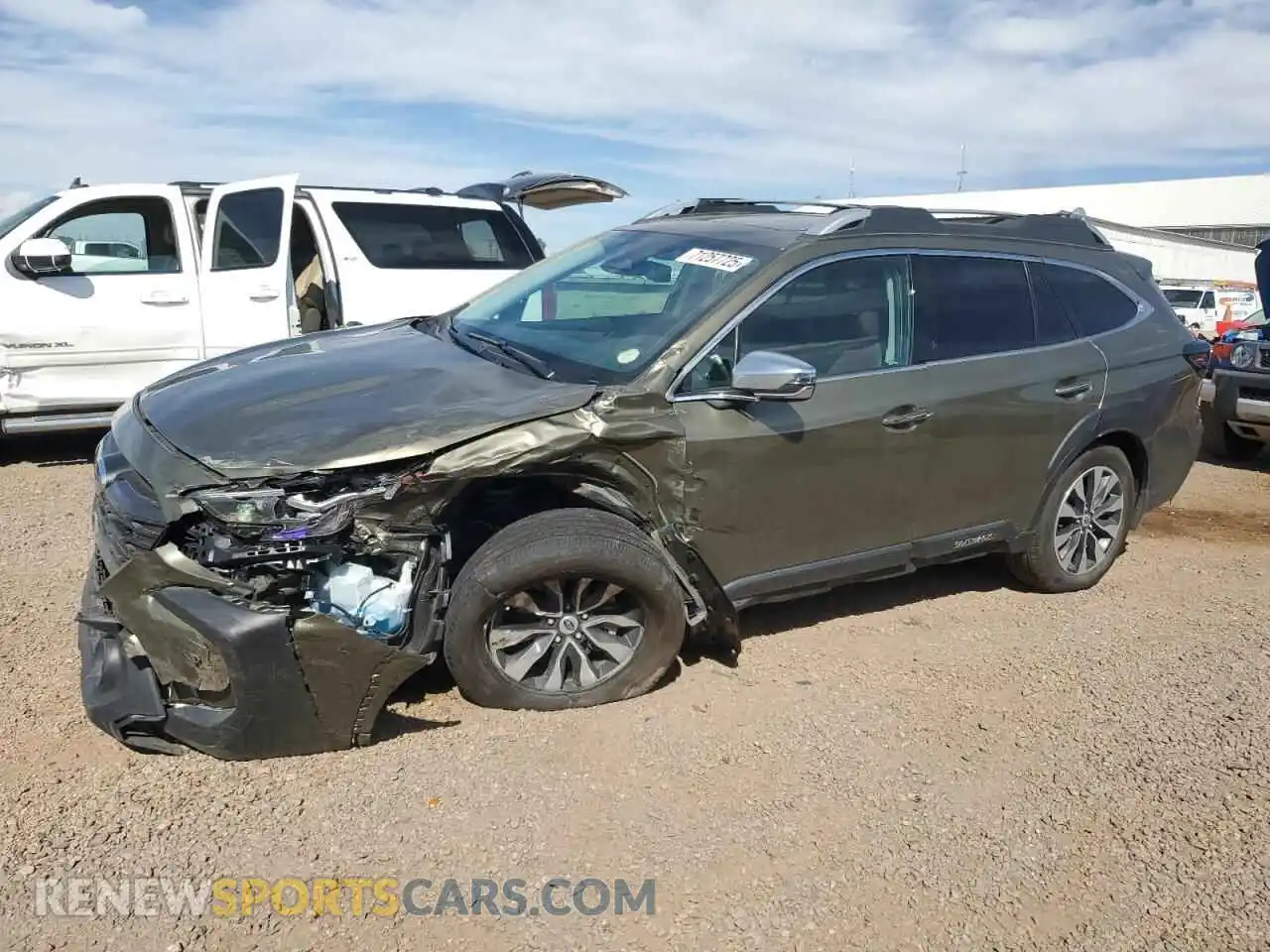 1 Photograph of a damaged car 4S4BTAPC4R3173548 SUBARU OUTBACK 2024