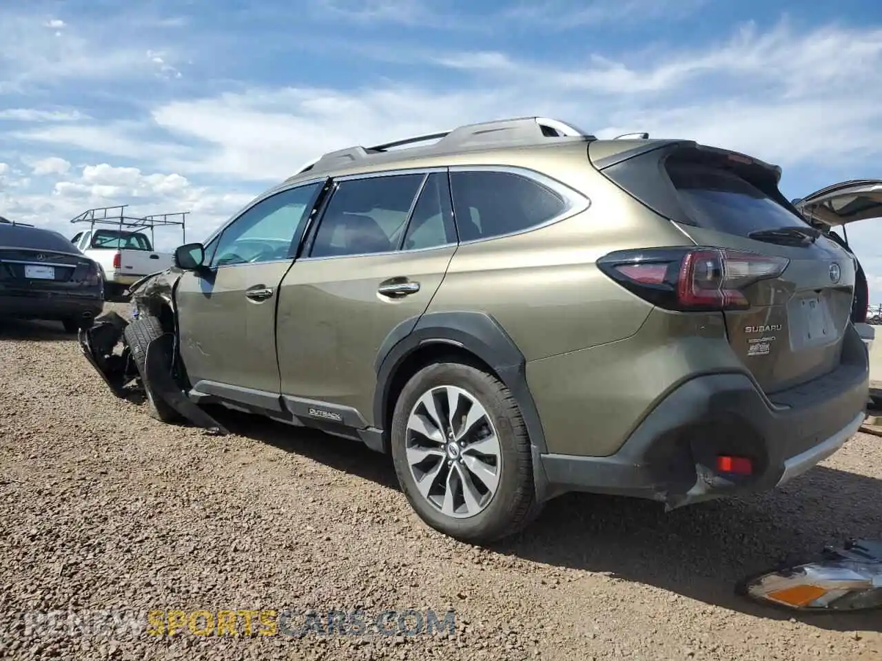 2 Photograph of a damaged car 4S4BTAPC4R3173548 SUBARU OUTBACK 2024