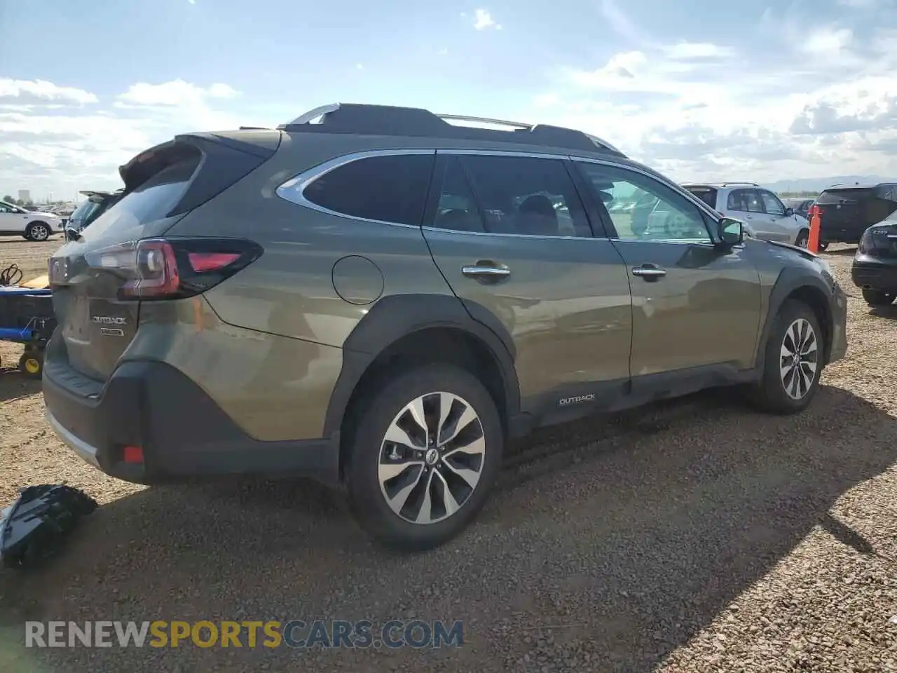 3 Photograph of a damaged car 4S4BTAPC4R3173548 SUBARU OUTBACK 2024