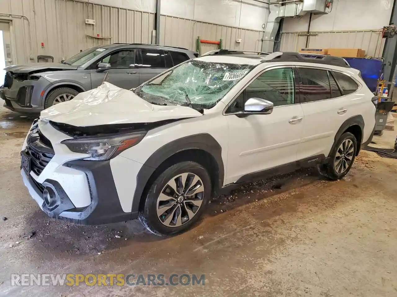 1 Photograph of a damaged car 4S4BTAPC4R3276033 SUBARU OUTBACK 2024