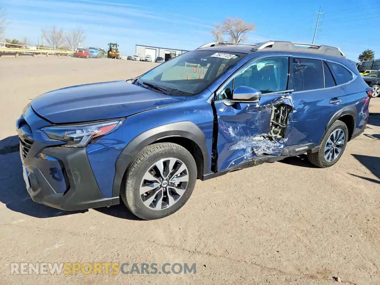 1 Photograph of a damaged car 4S4BTAPC5R3156600 SUBARU OUTBACK 2024
