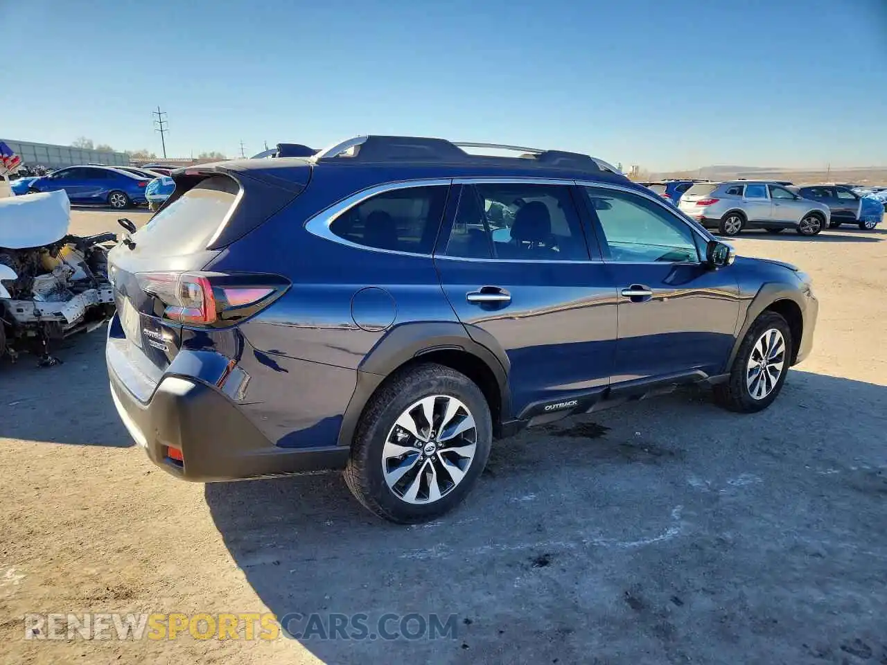 3 Photograph of a damaged car 4S4BTAPC5R3156600 SUBARU OUTBACK 2024
