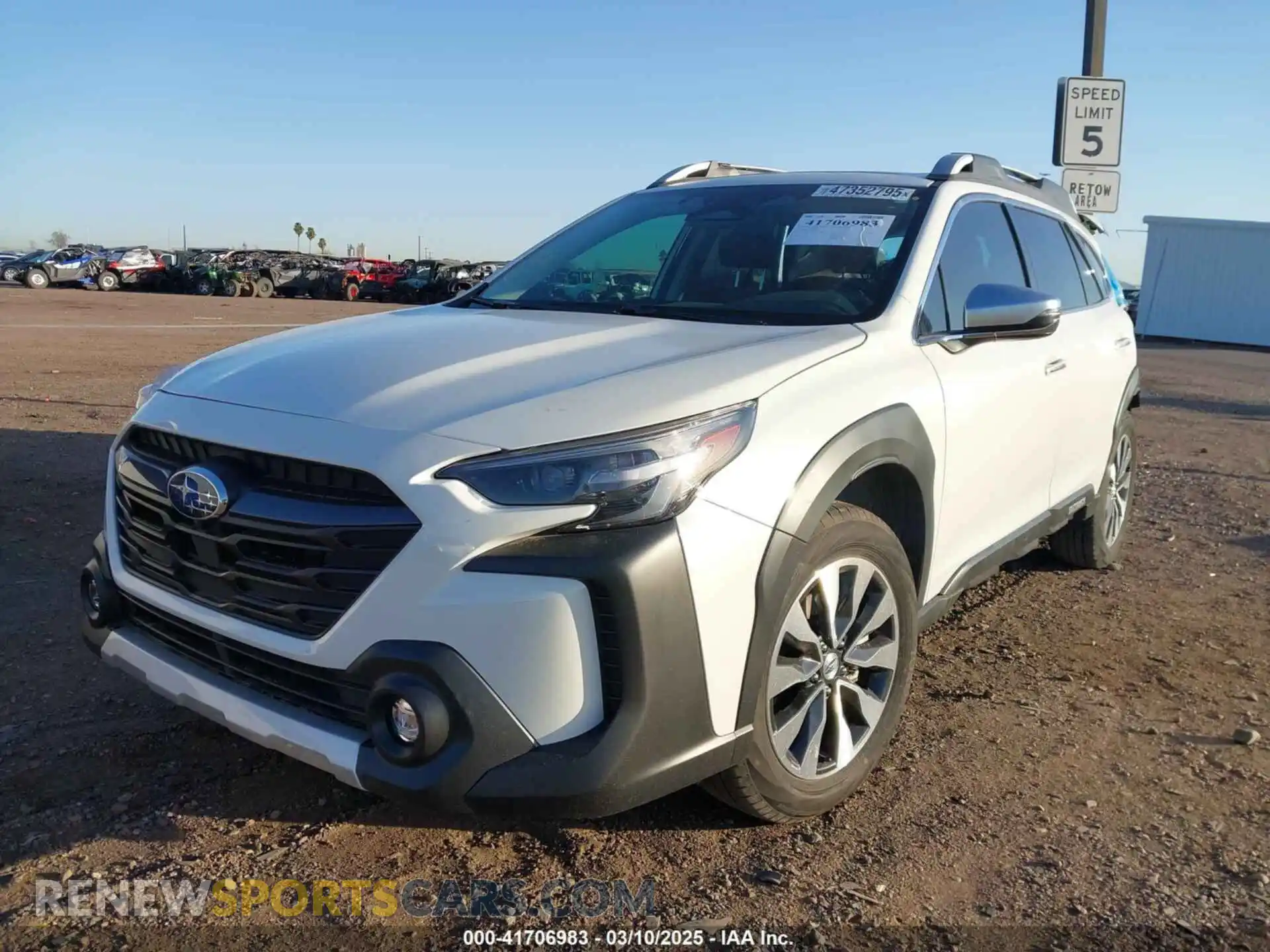 2 Photograph of a damaged car 4S4BTAPC5R3196806 SUBARU OUTBACK 2024
