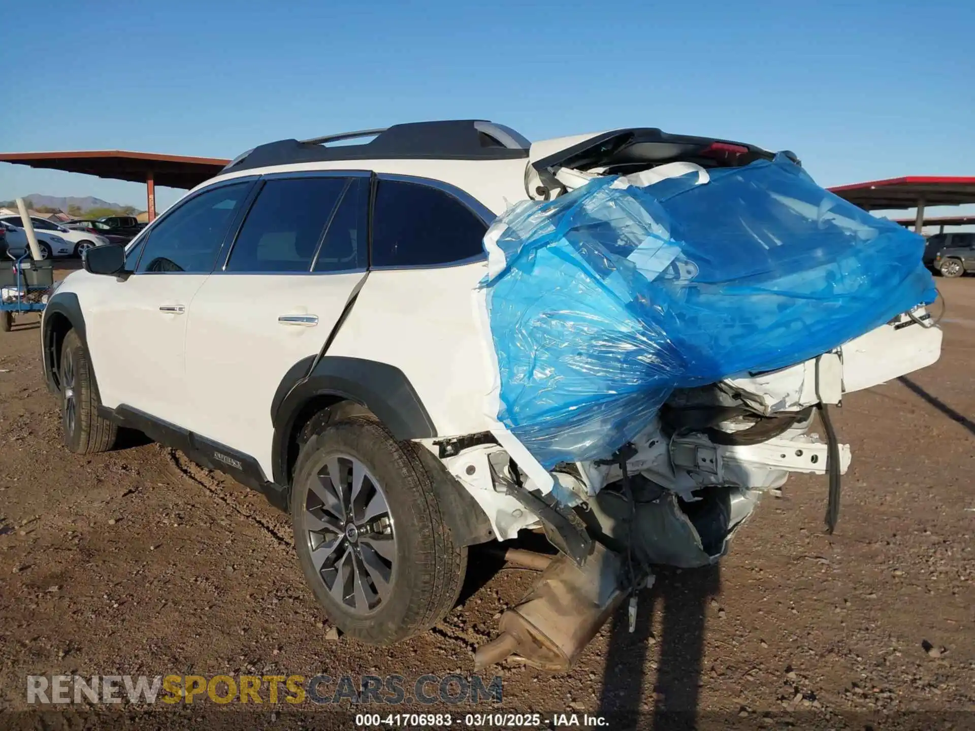 3 Photograph of a damaged car 4S4BTAPC5R3196806 SUBARU OUTBACK 2024