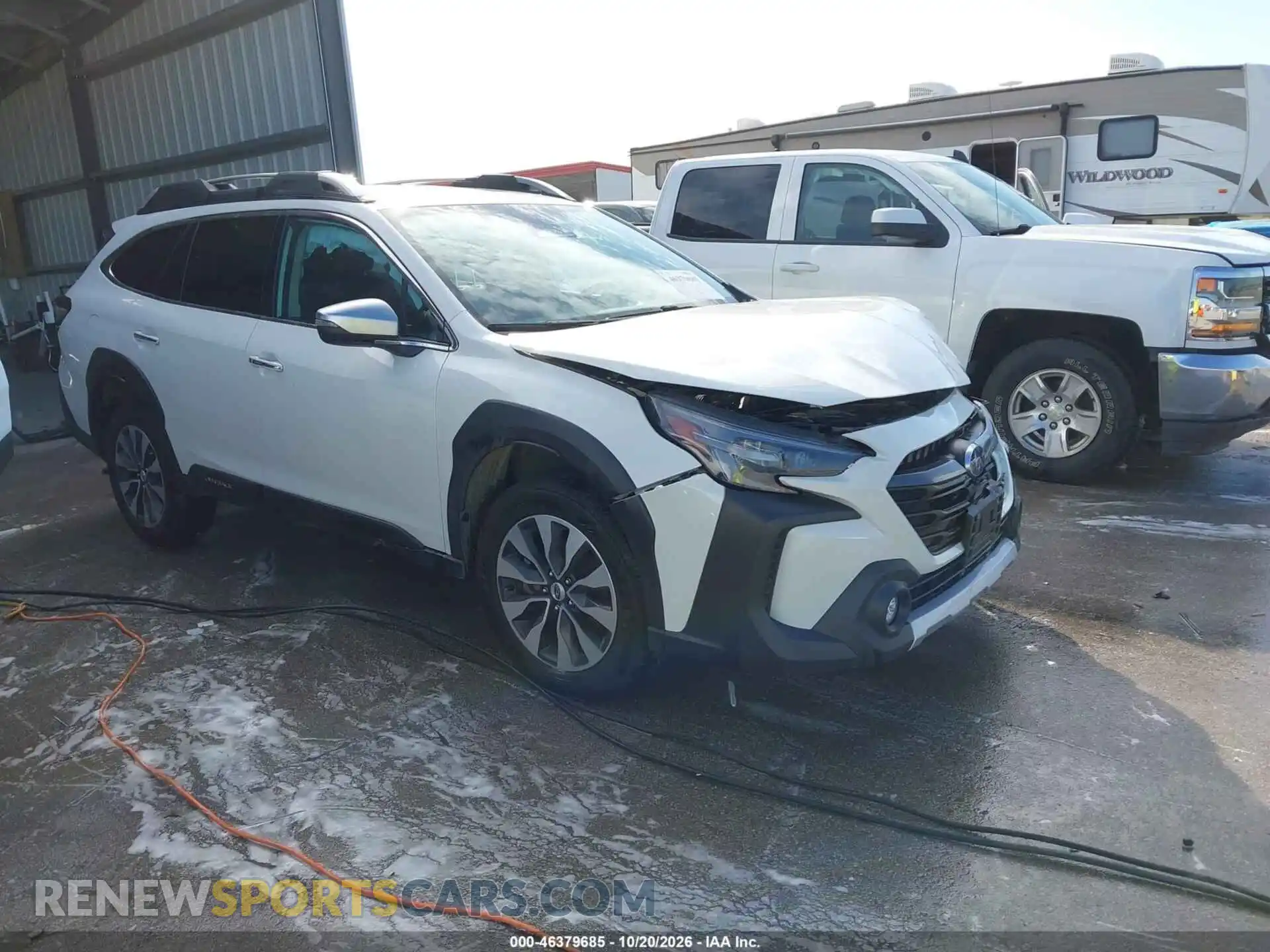 1 Photograph of a damaged car 4S4BTAPC5R3209232 SUBARU OUTBACK 2024