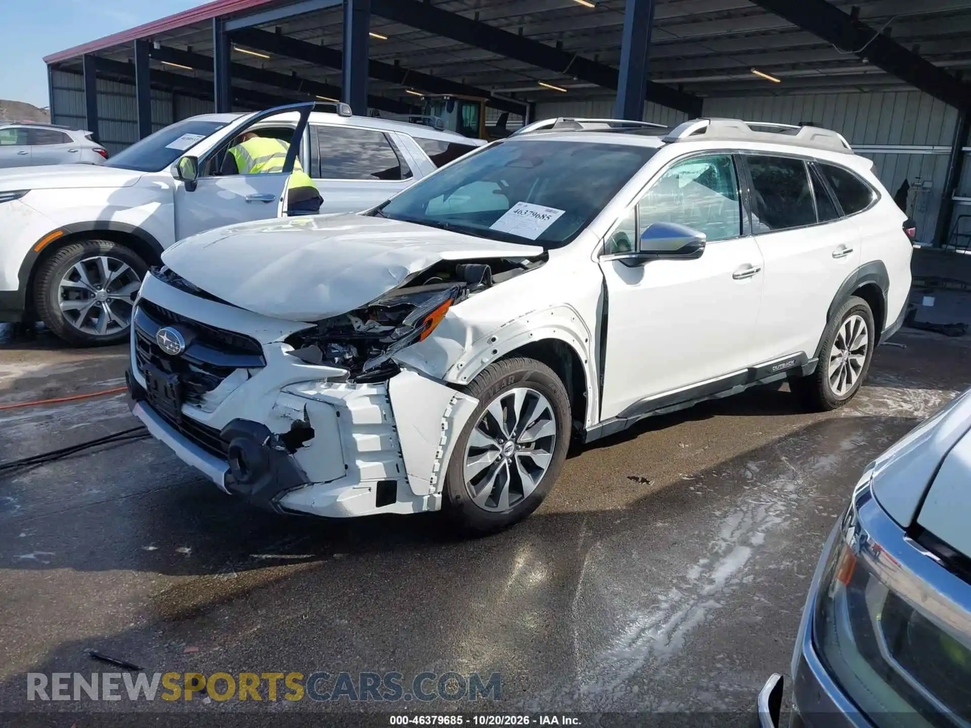 2 Photograph of a damaged car 4S4BTAPC5R3209232 SUBARU OUTBACK 2024