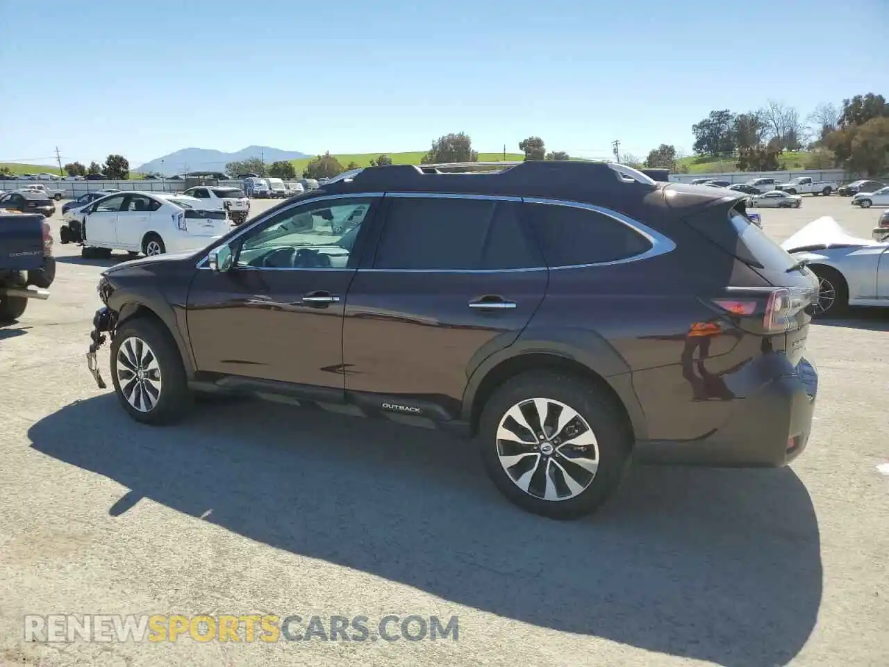 2 Photograph of a damaged car 4S4BTAPC6R3175236 SUBARU OUTBACK 2024