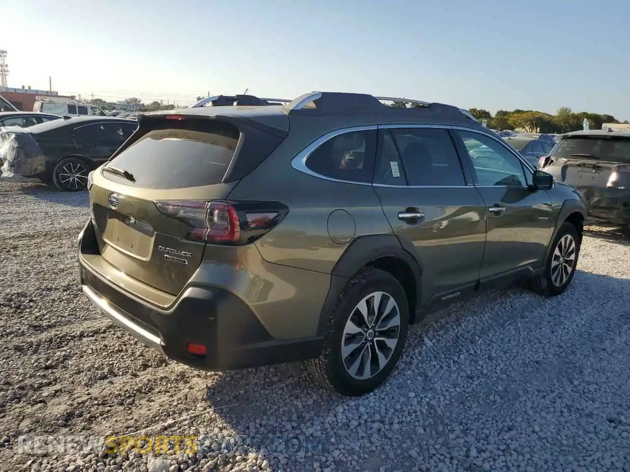 3 Photograph of a damaged car 4S4BTAPC6R3216772 SUBARU OUTBACK 2024