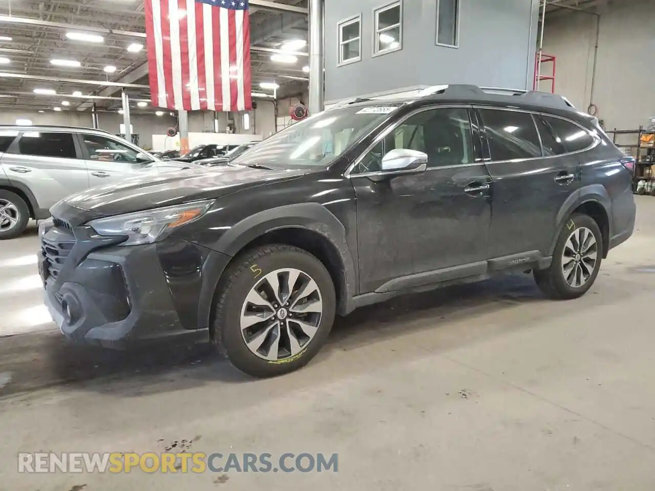 1 Photograph of a damaged car 4S4BTAPC7R3213766 SUBARU OUTBACK 2024