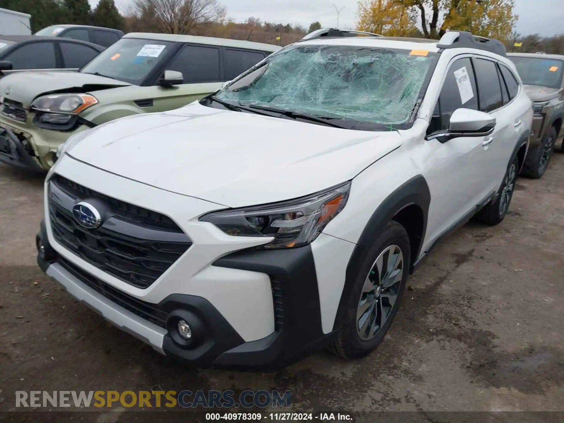 2 Photograph of a damaged car 4S4BTAPC7R3220863 SUBARU OUTBACK 2024