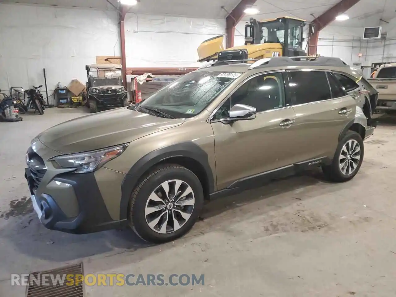 1 Photograph of a damaged car 4S4BTAPC8R3275919 SUBARU OUTBACK 2024
