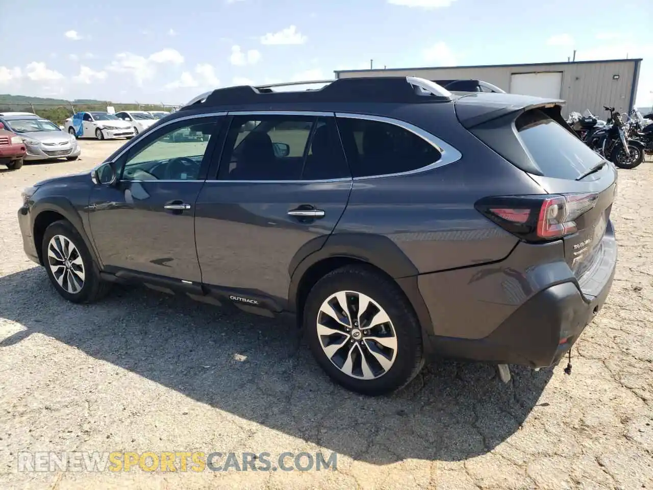 2 Photograph of a damaged car 4S4BTAPC9R3137127 SUBARU OUTBACK 2024