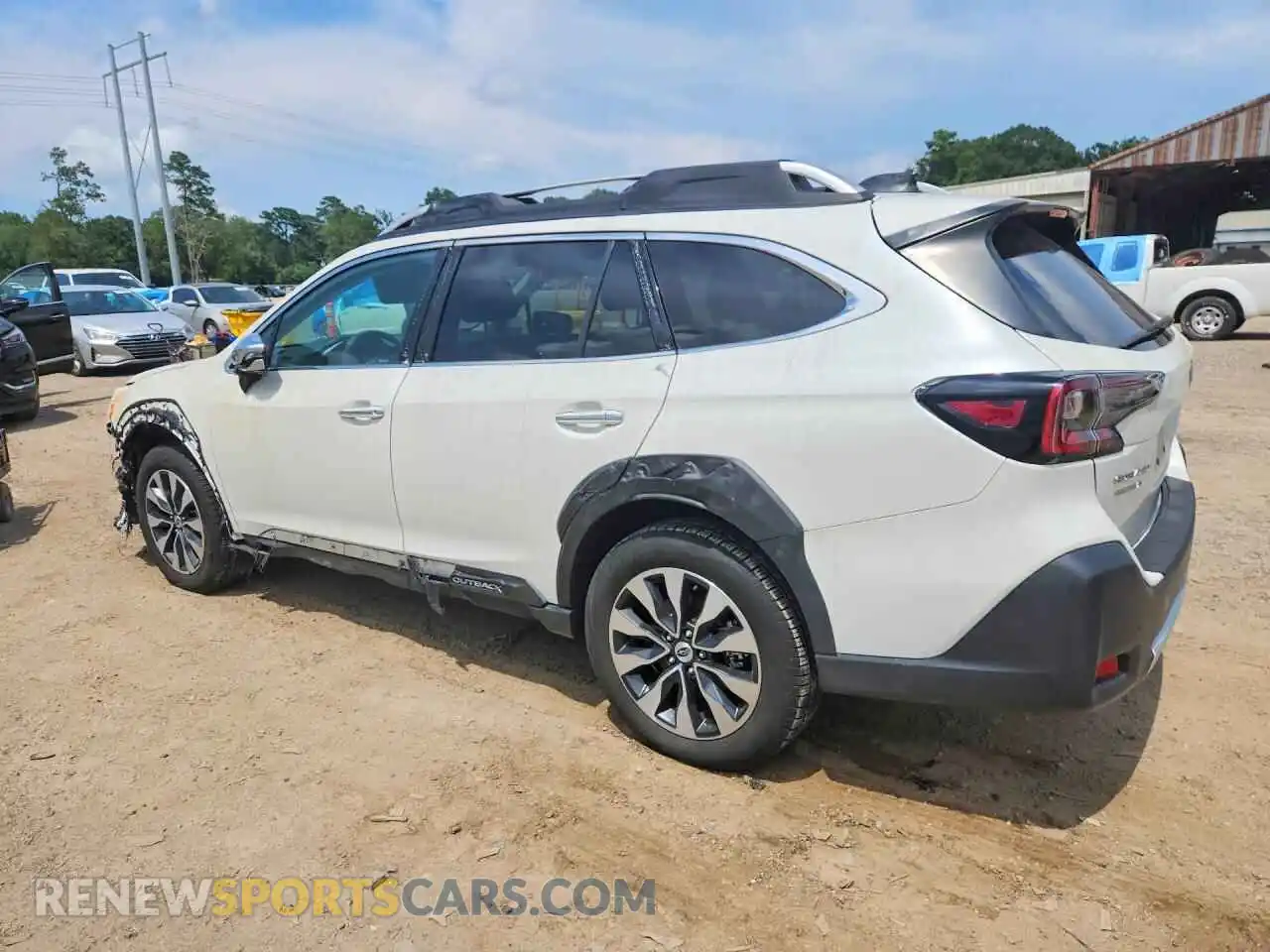 2 Фотография поврежденного автомобиля 4S4BTAPC9R3166580 SUBARU OUTBACK 2024