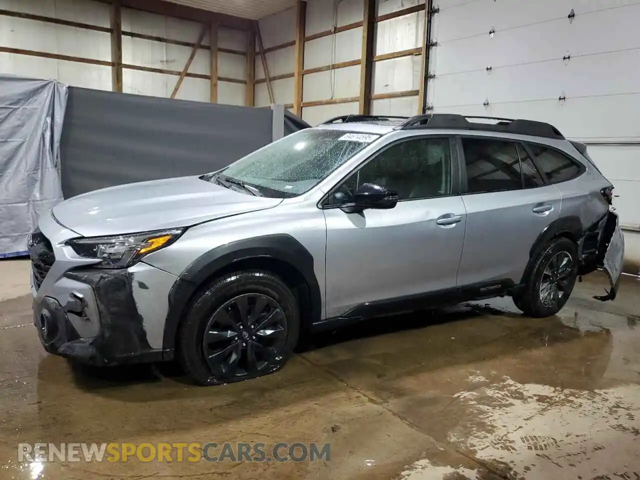 1 Photograph of a damaged car 4S4BTGLD0R3156229 SUBARU OUTBACK 2024