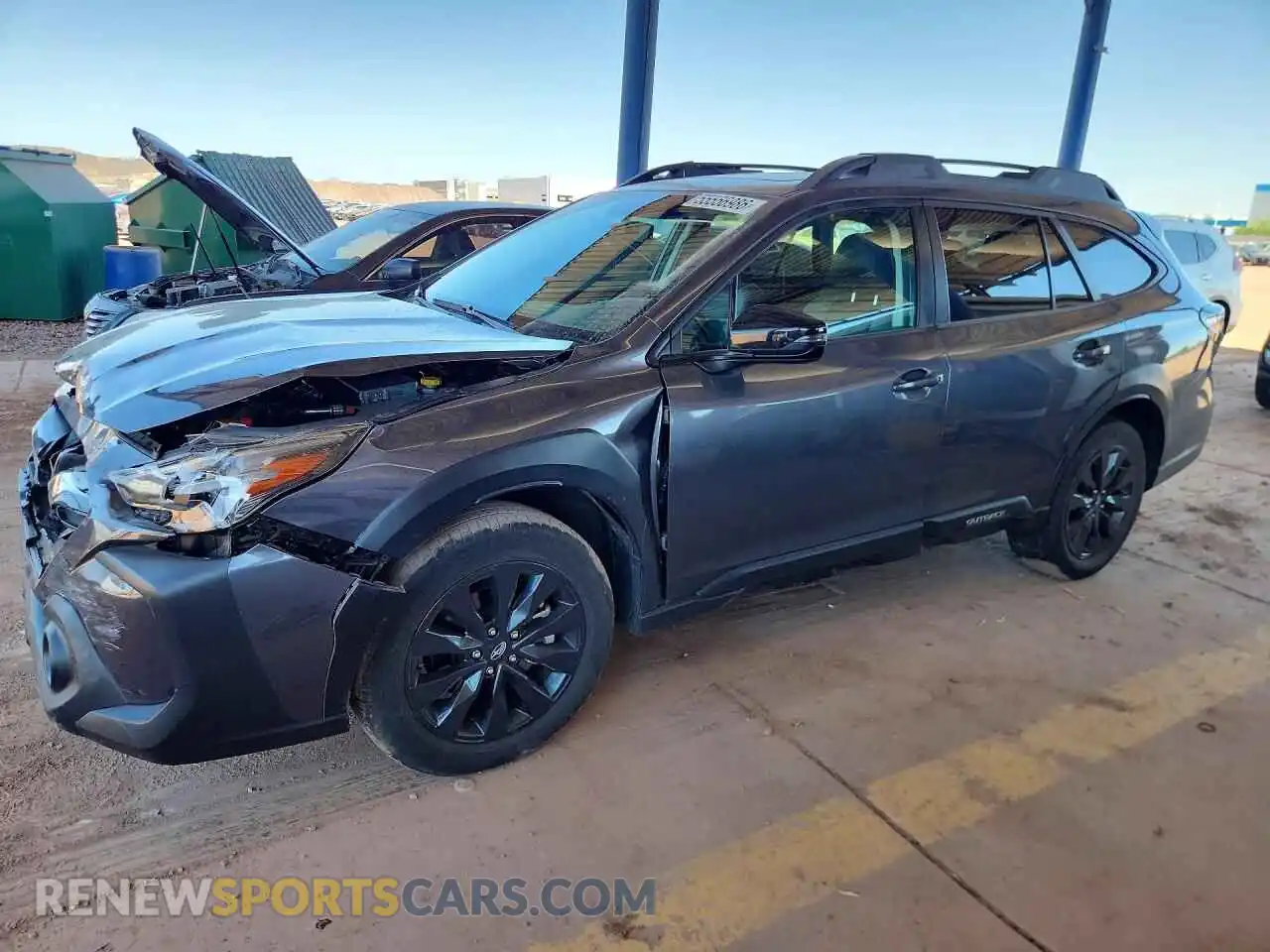 1 Photograph of a damaged car 4S4BTGLD0R3260333 SUBARU OUTBACK 2024