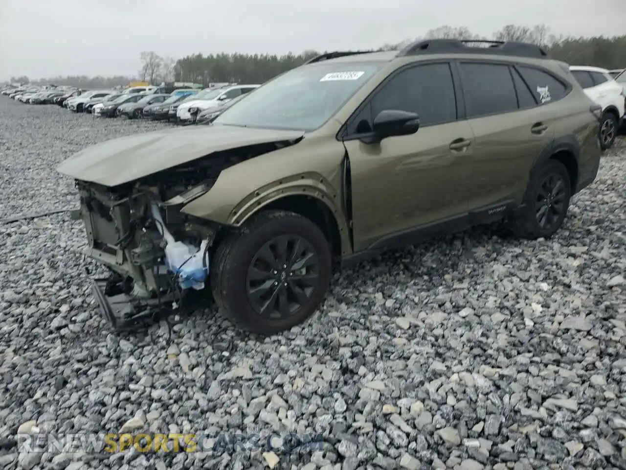 1 Photograph of a damaged car 4S4BTGLD1R3133445 SUBARU OUTBACK 2024
