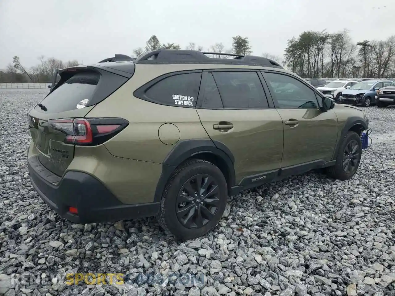 3 Photograph of a damaged car 4S4BTGLD1R3133445 SUBARU OUTBACK 2024