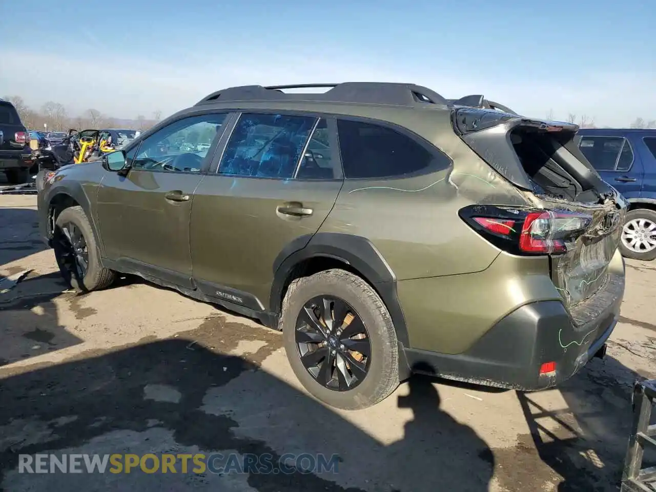 2 Photograph of a damaged car 4S4BTGLD2R3237863 SUBARU OUTBACK 2024