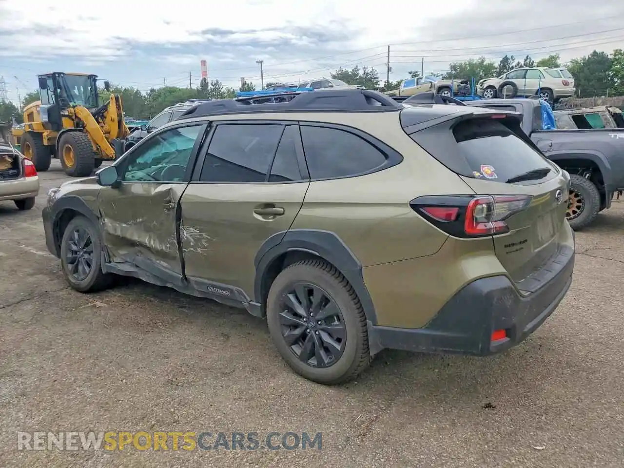 2 Фотография поврежденного автомобиля 4S4BTGLD4R3271674 SUBARU OUTBACK 2024