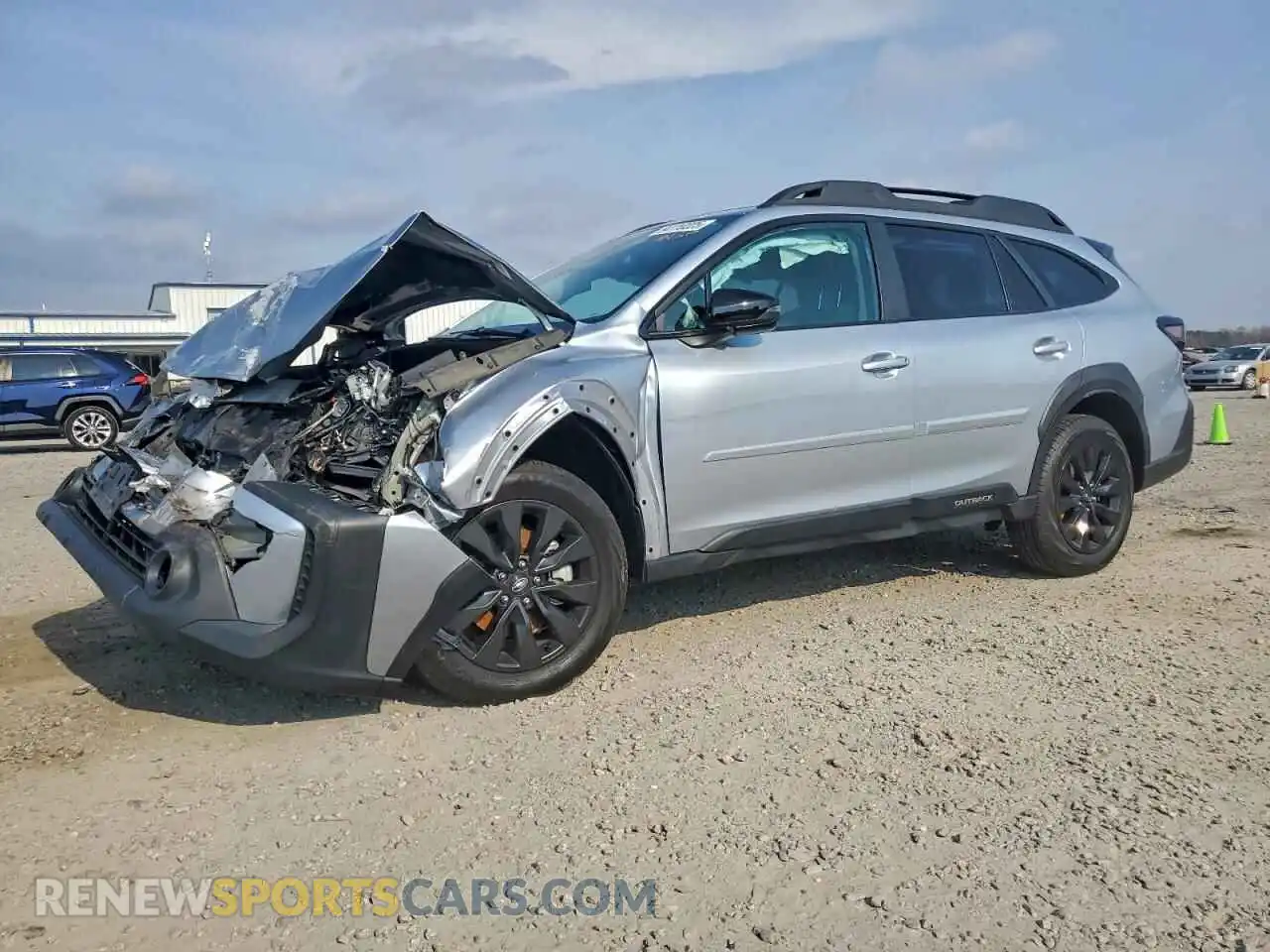 1 Photograph of a damaged car 4S4BTGLDXR3190677 SUBARU OUTBACK 2024