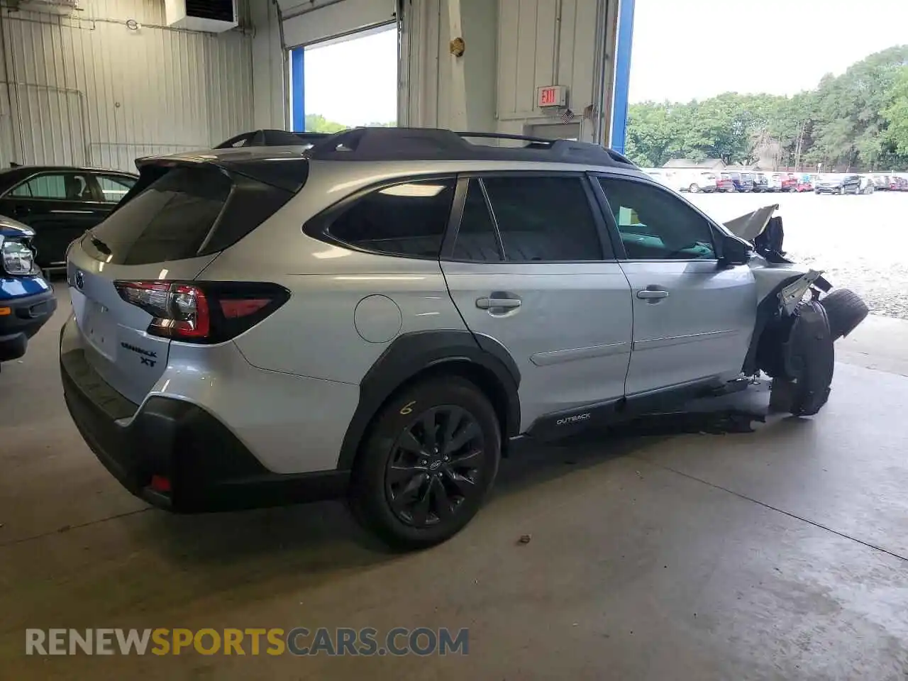 3 fotografías del automóvil dañado 4S4BTGLDXR3260419 SUBARU OUTBACK 2024