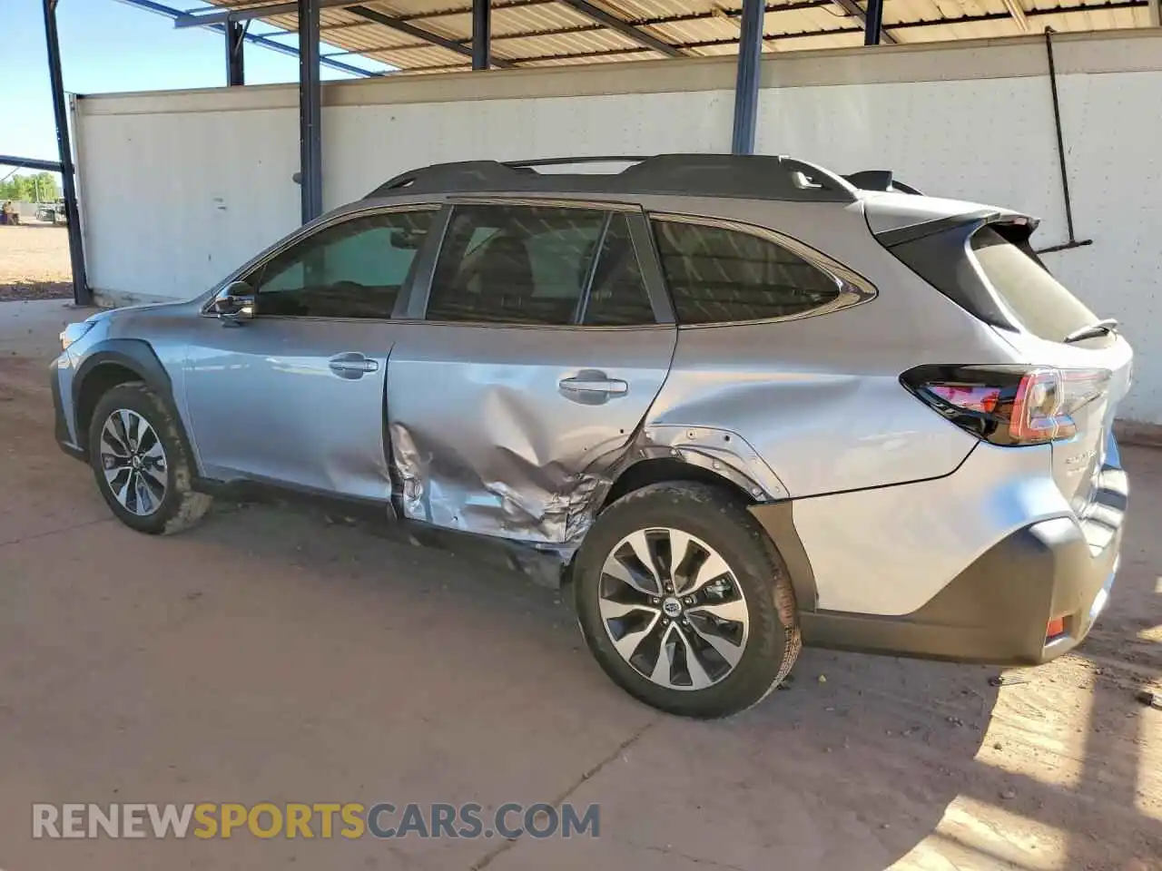 2 Photograph of a damaged car 4S4BTGND2R3179864 SUBARU OUTBACK 2024