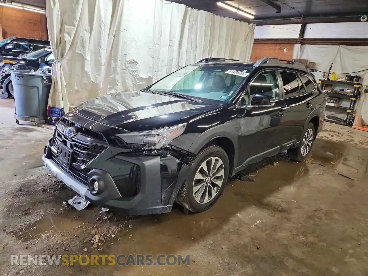 1 Photograph of a damaged car 4S4BTGND2R3189343 SUBARU OUTBACK 2024