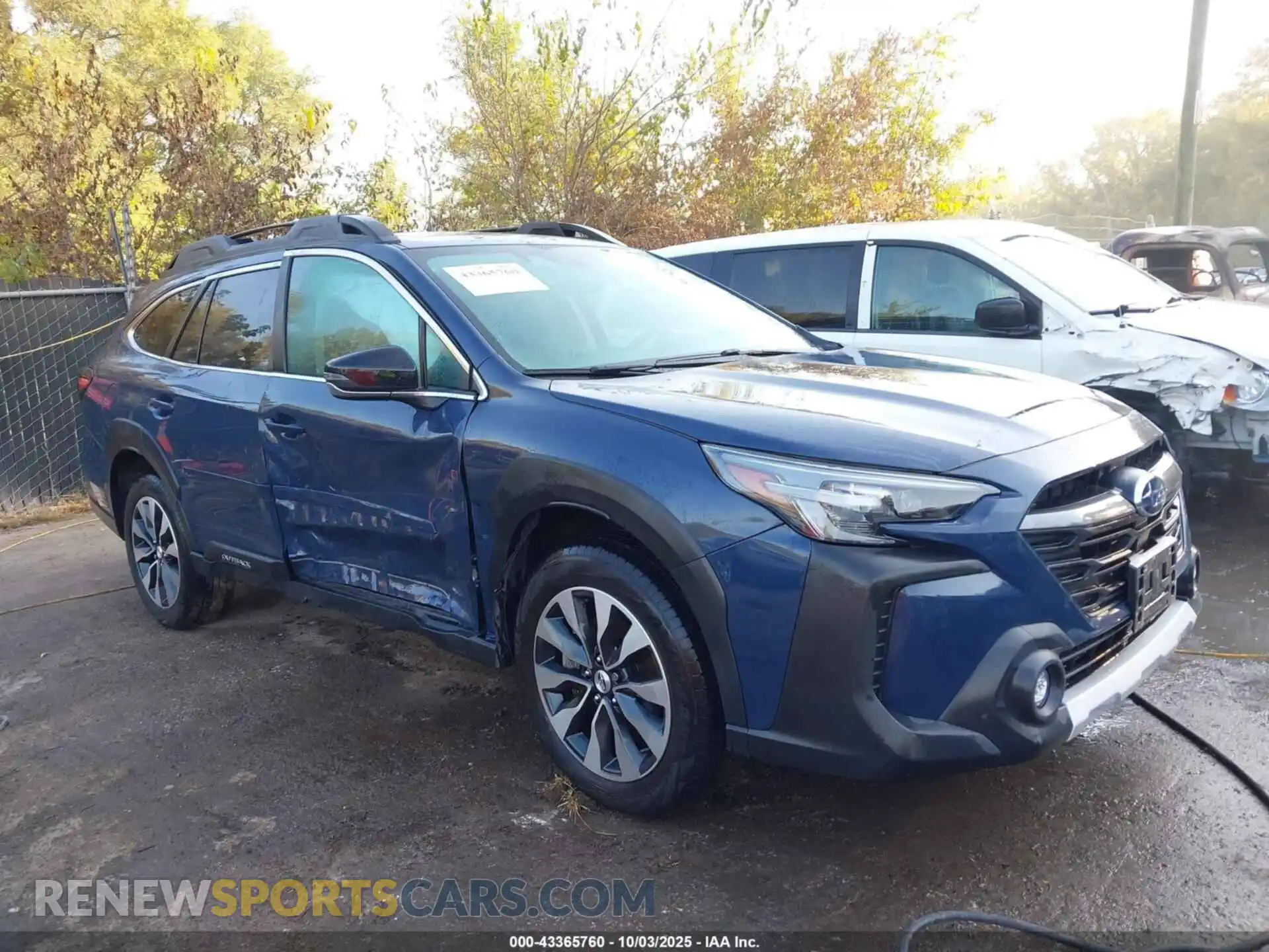 1 Photograph of a damaged car 4S4BTGND5R3196237 SUBARU OUTBACK 2024