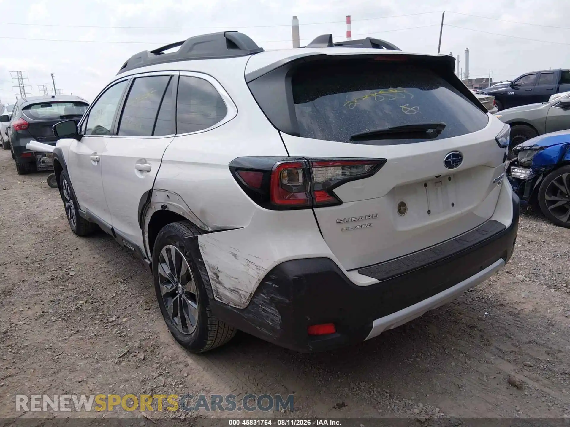 3 Фотография поврежденного автомобиля 4S4BTGND7R3278583 SUBARU OUTBACK 2024