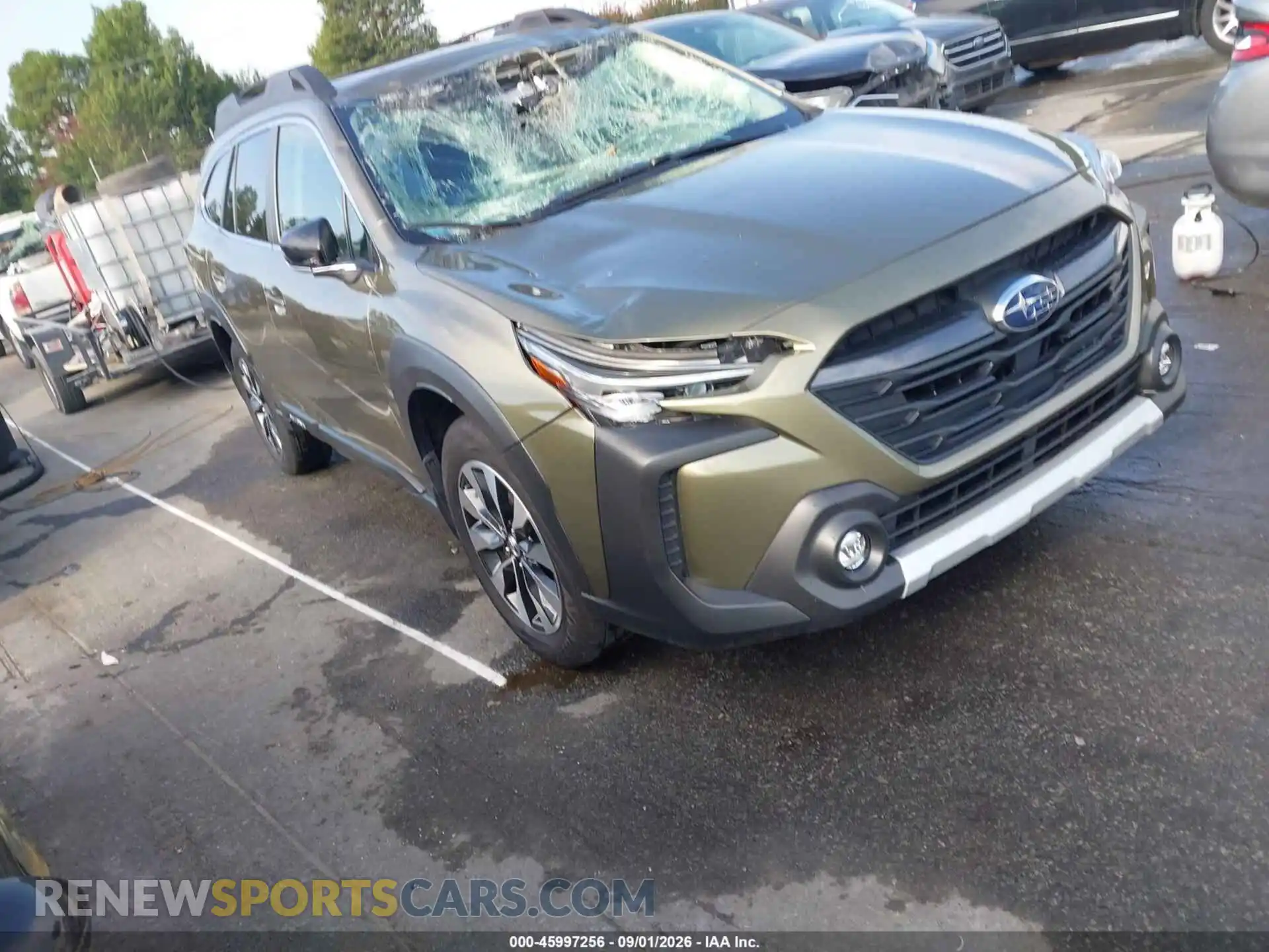 1 Photograph of a damaged car 4S4BTGND9R3294591 SUBARU OUTBACK 2024