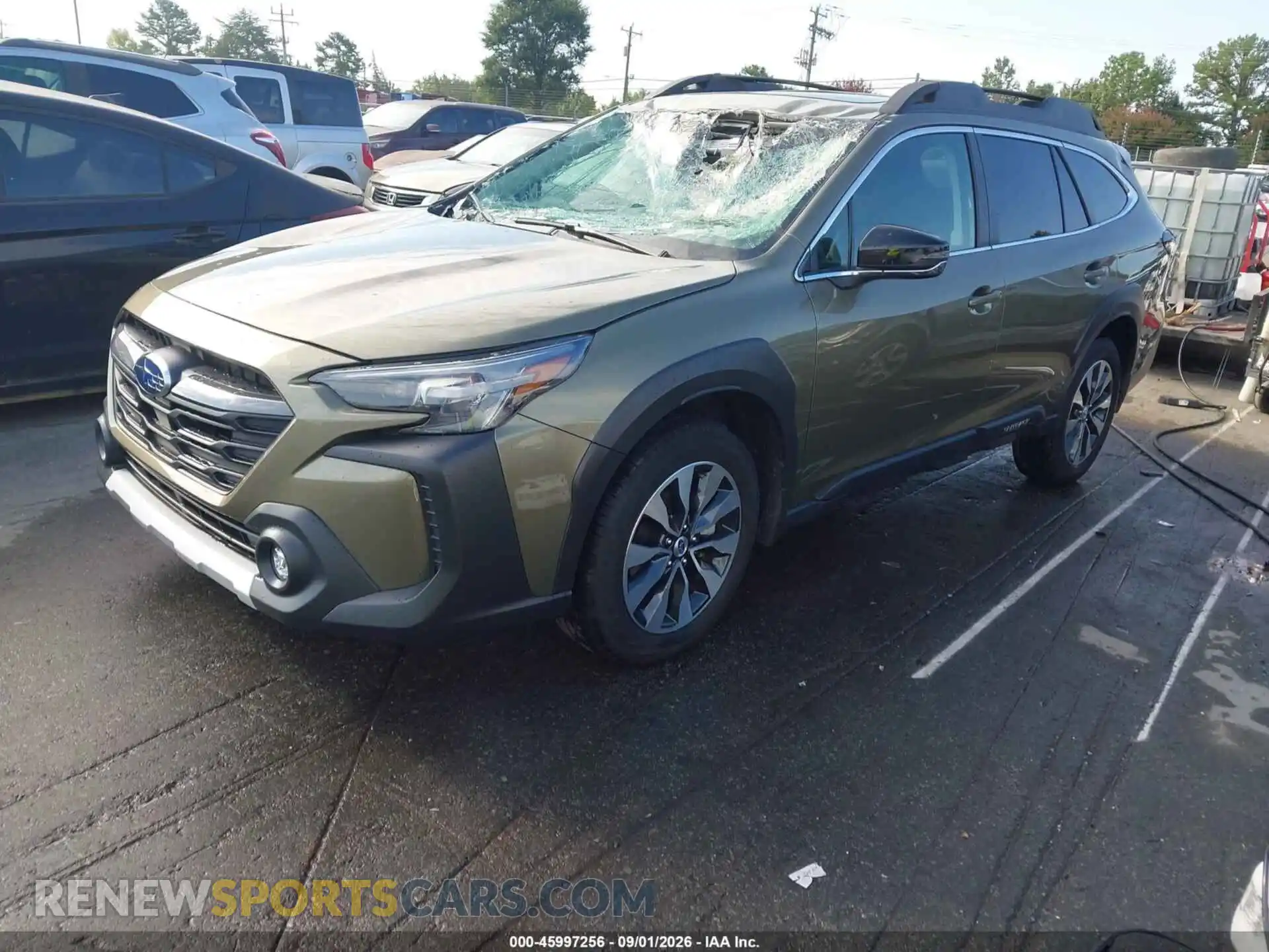 2 Photograph of a damaged car 4S4BTGND9R3294591 SUBARU OUTBACK 2024