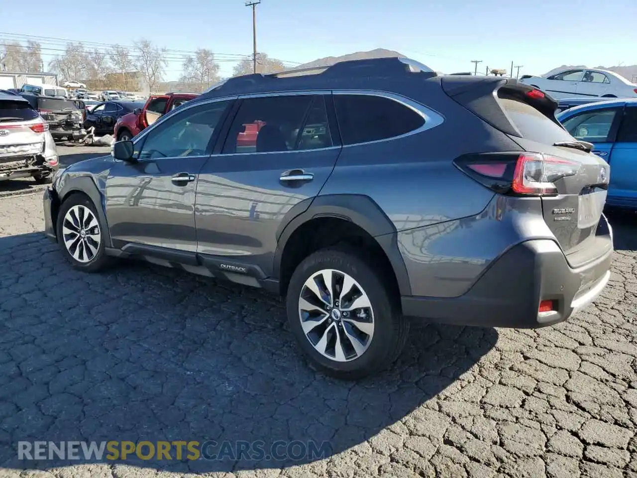 2 Photograph of a damaged car 4S4BTGPD1R3238173 SUBARU OUTBACK 2024
