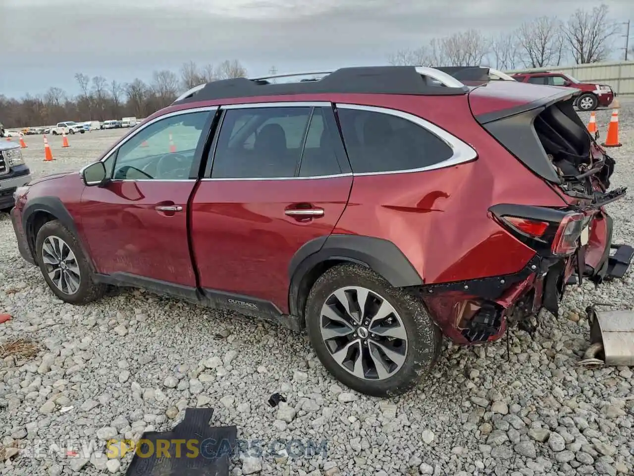 2 Фотография поврежденного автомобиля 4S4BTGPD2R3119631 SUBARU OUTBACK 2024