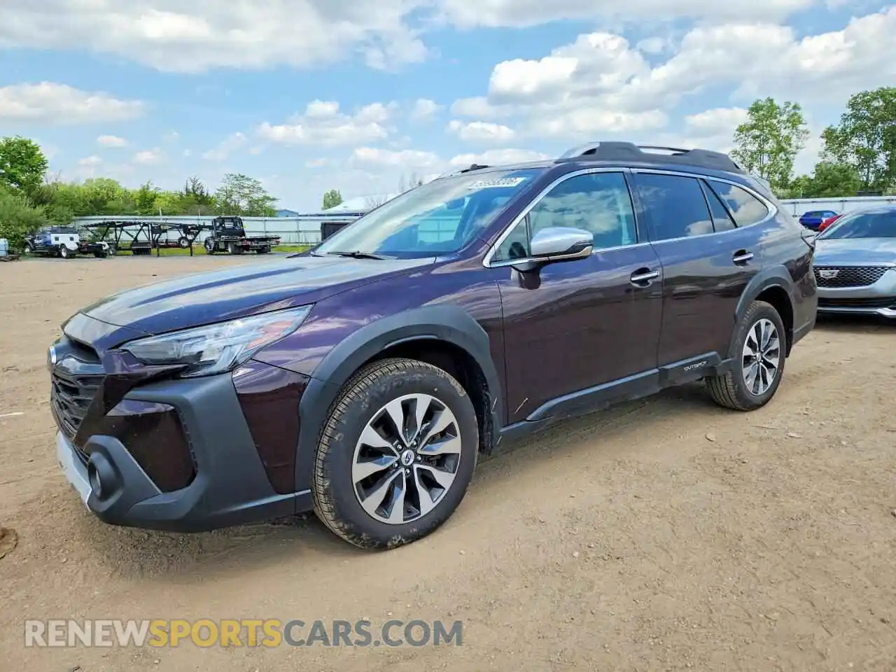 1 Photograph of a damaged car 4S4BTGPD2R3173463 SUBARU OUTBACK 2024