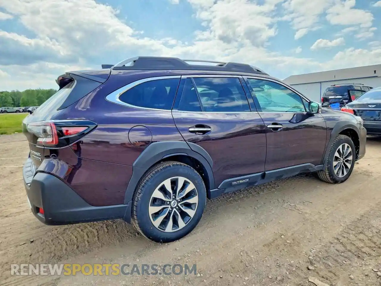 3 Photograph of a damaged car 4S4BTGPD2R3173463 SUBARU OUTBACK 2024