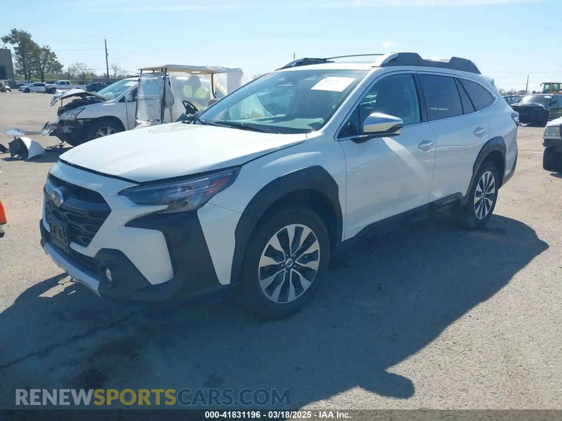 2 Photograph of a damaged car 4S4BTGPD3R3179353 SUBARU OUTBACK 2024