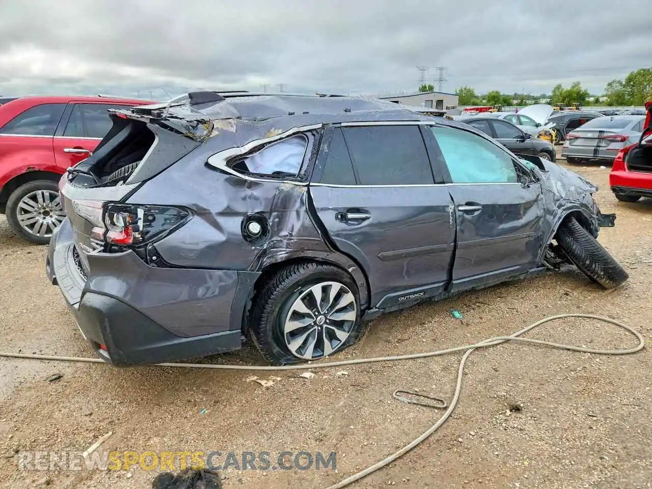 3 Photograph of a damaged car 4S4BTGPD3R3232990 SUBARU OUTBACK 2024
